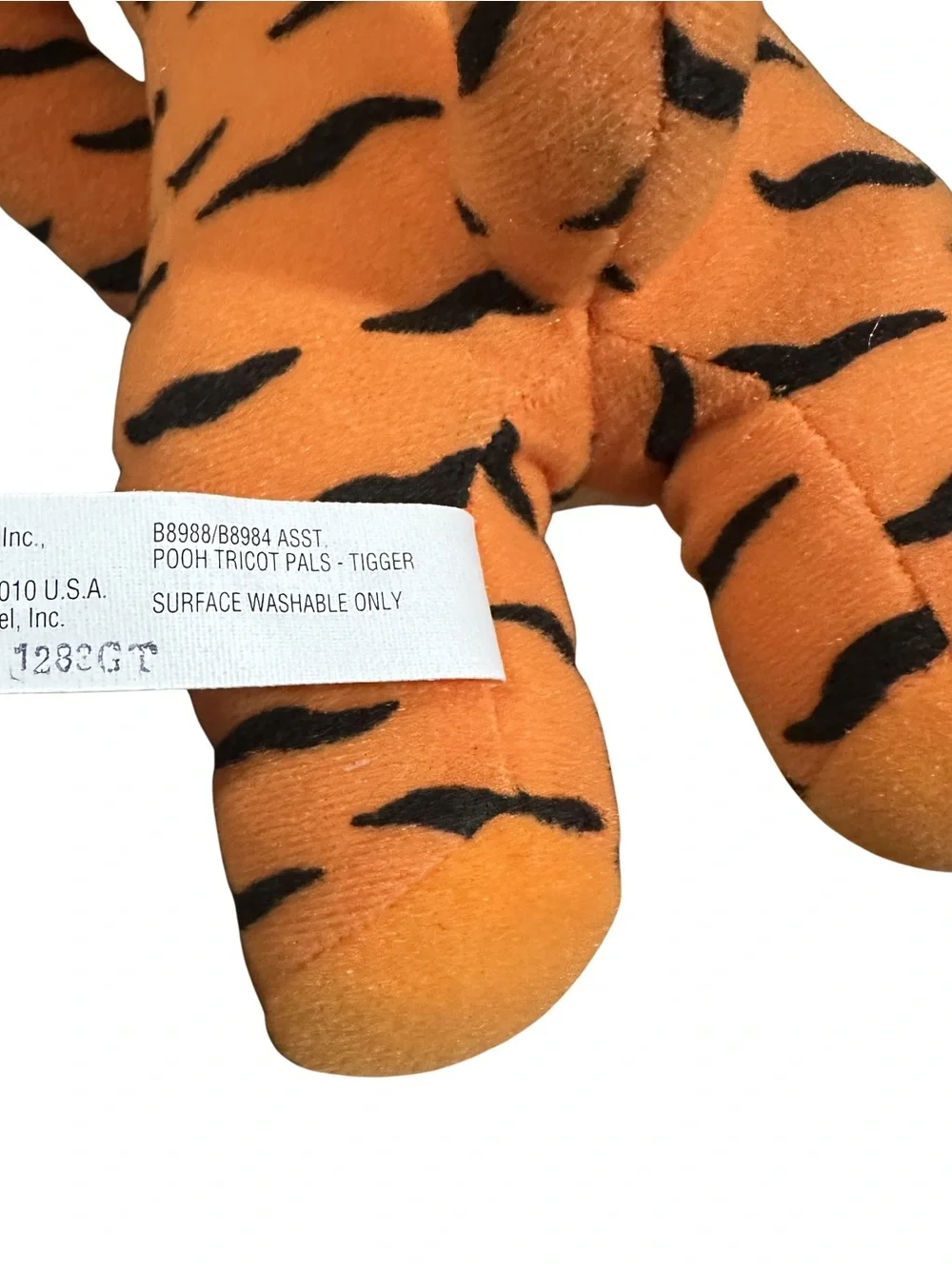 Vintage 2003 Fisher Price Tigger Plush w/ Original Tags